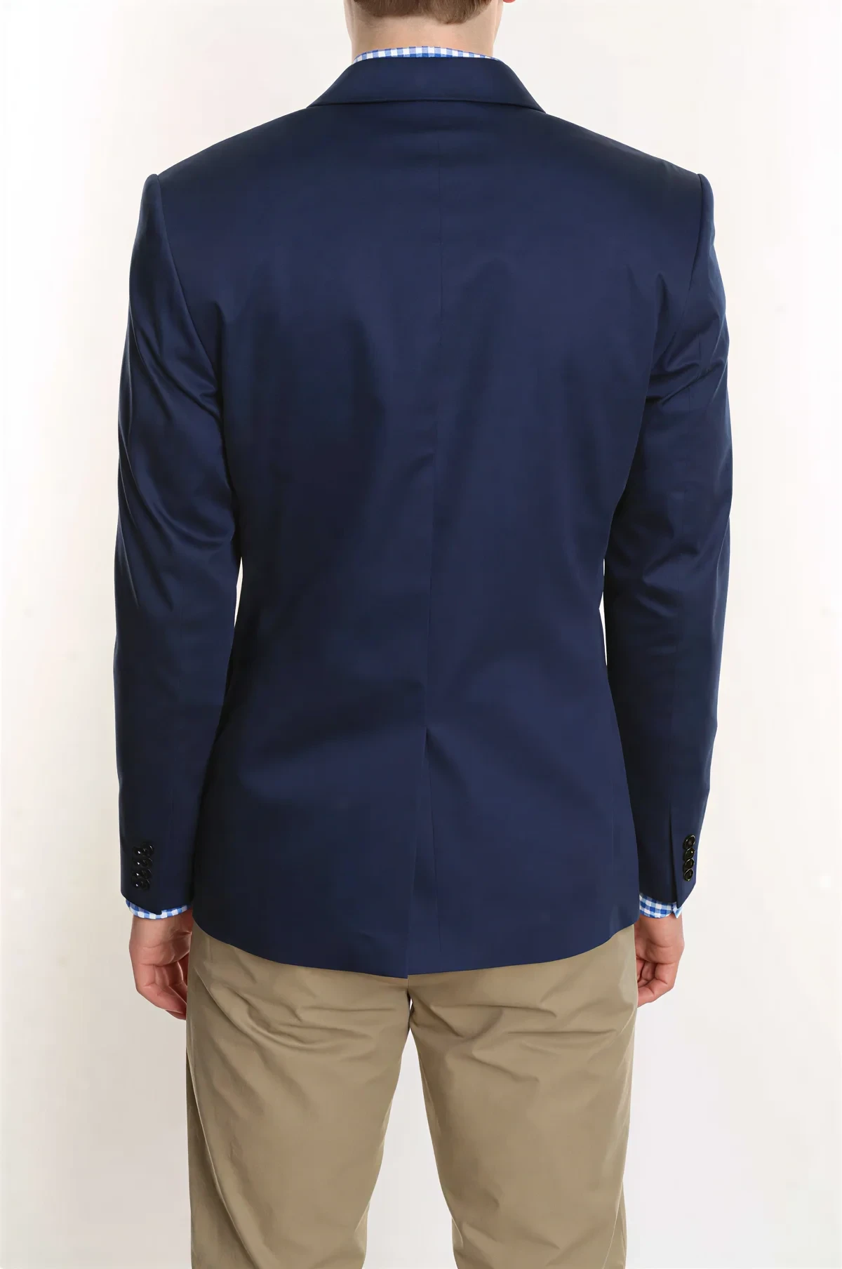 Stretch Cotton Blazer - Image 3