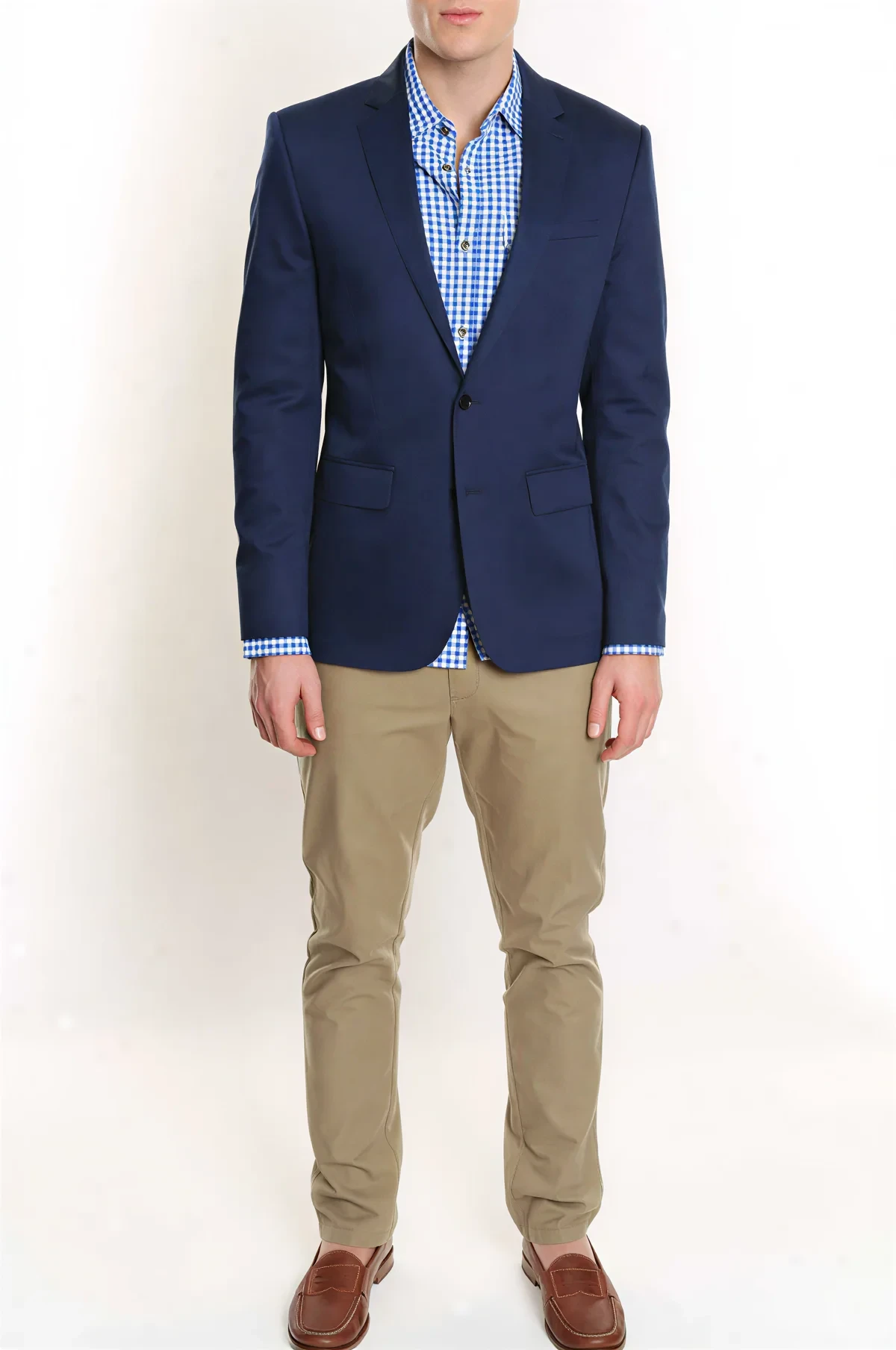 Stretch Cotton Blazer