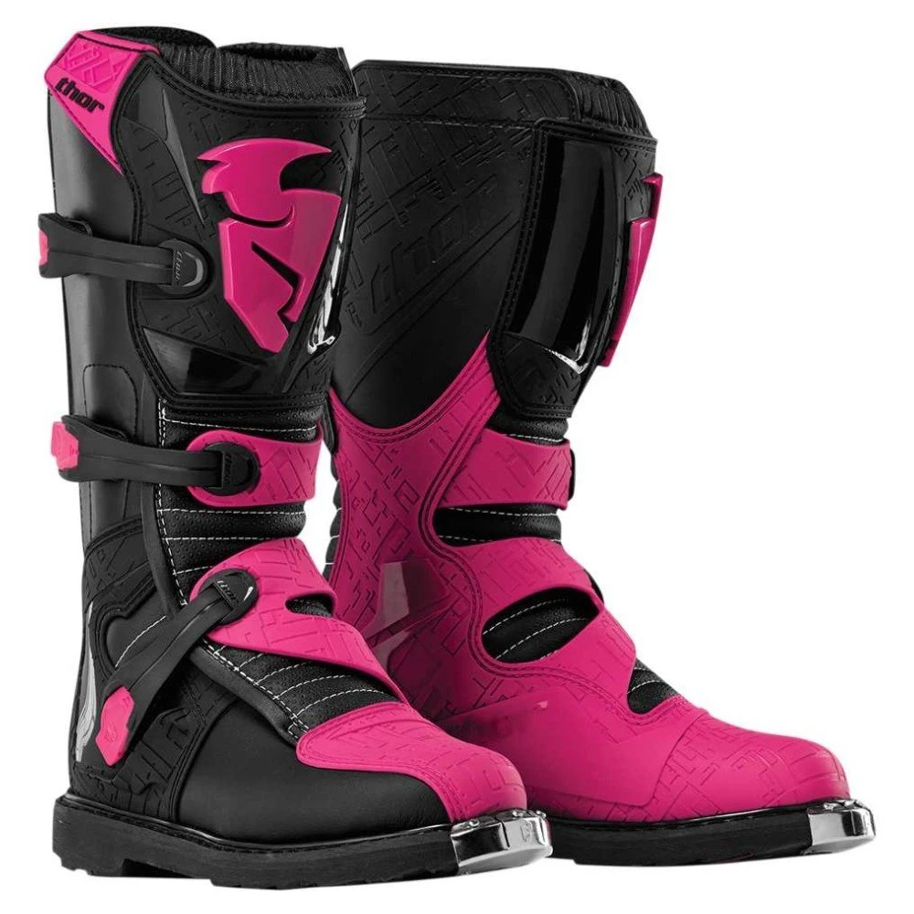 Thor Blitz Boots Women - Black-Pink